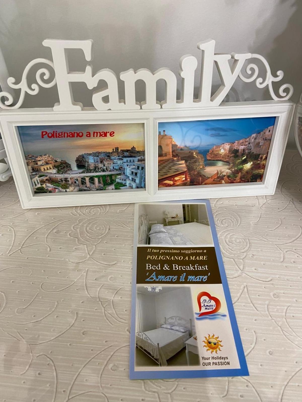 Amare Il Mare Bed & Breakfast Polignano a Mare Eksteriør bilde